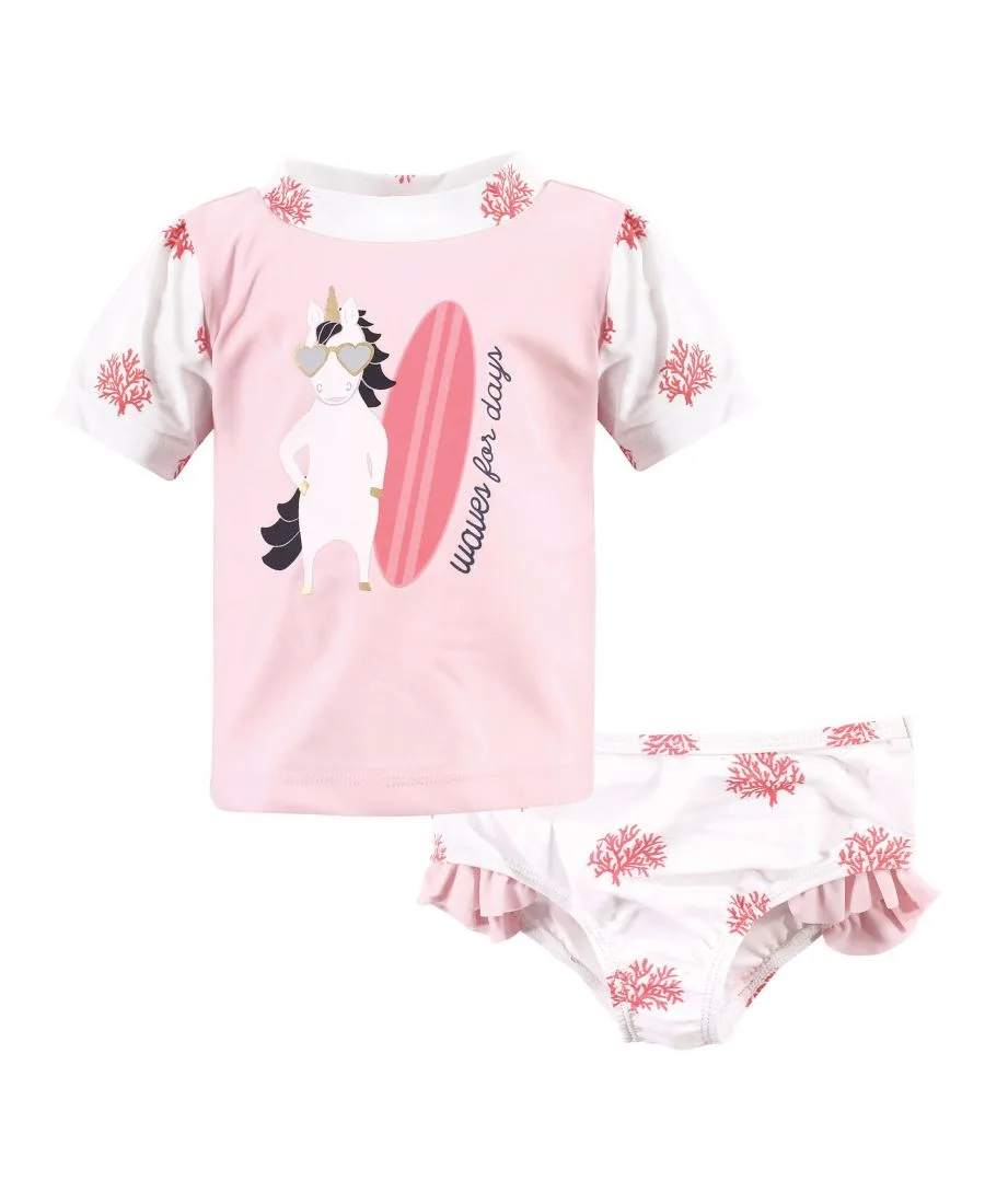 И комплект для плавания «Русалка» Hudson Baby, Surf Unicorn