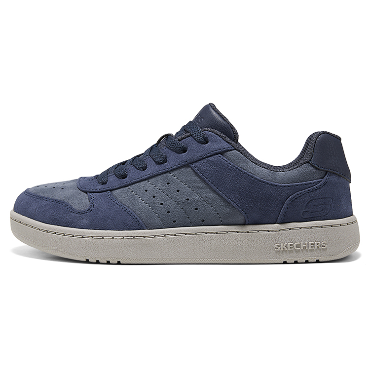

Износостойкие низкие детские кроссовки для скейтбординга для подростков Skechers Kids, синий