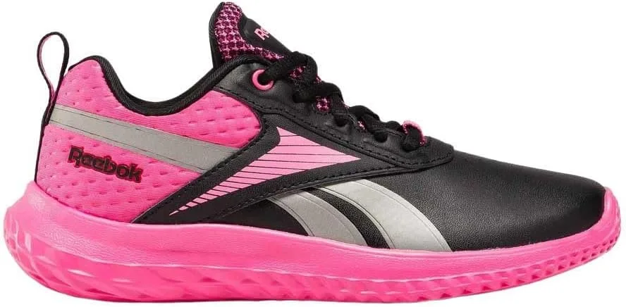 Кроссовки для бега Reebok Girls' Rush Runner 5.0 Syn, черный/розовый