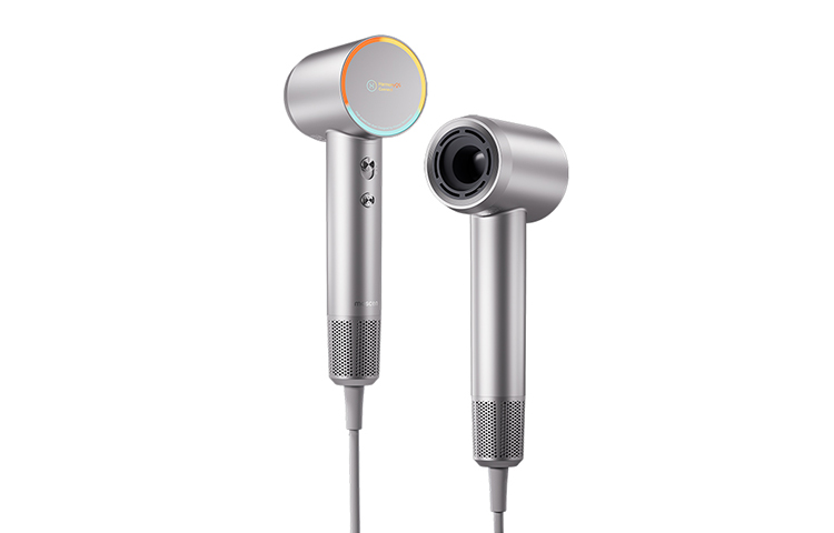 

Фен MH03 с 200 млн отрицательных ионов Moscen, Frost Silver [MH03/200 million negative ions]