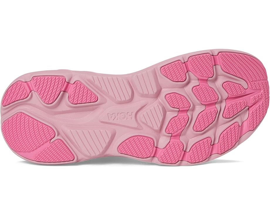 Кроссовки Hoka Kids Clifton 10, цвет Rose Cream/Dried Rose — фото 3