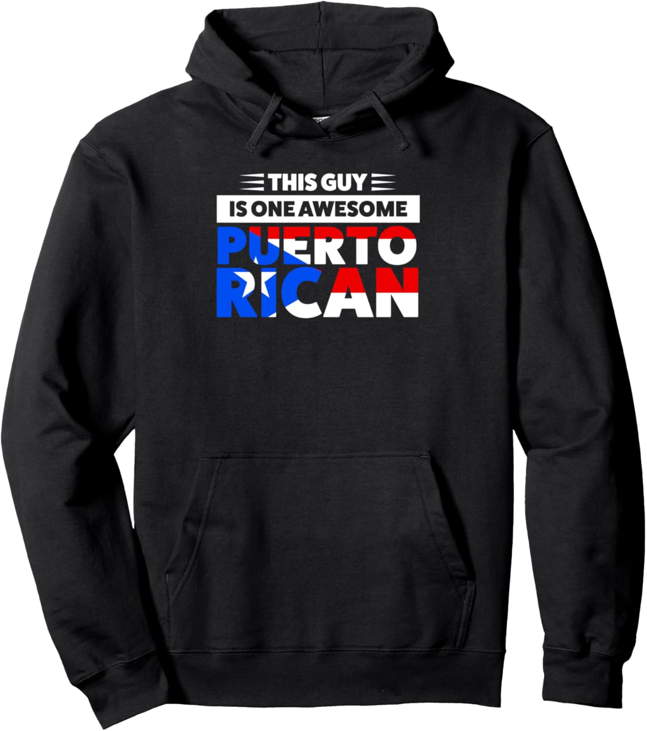 

Толстовка, Этот парень - потрясающий пуэрториканец в толстовке Puerto Rico & Puertorican Roots Gifts, черный