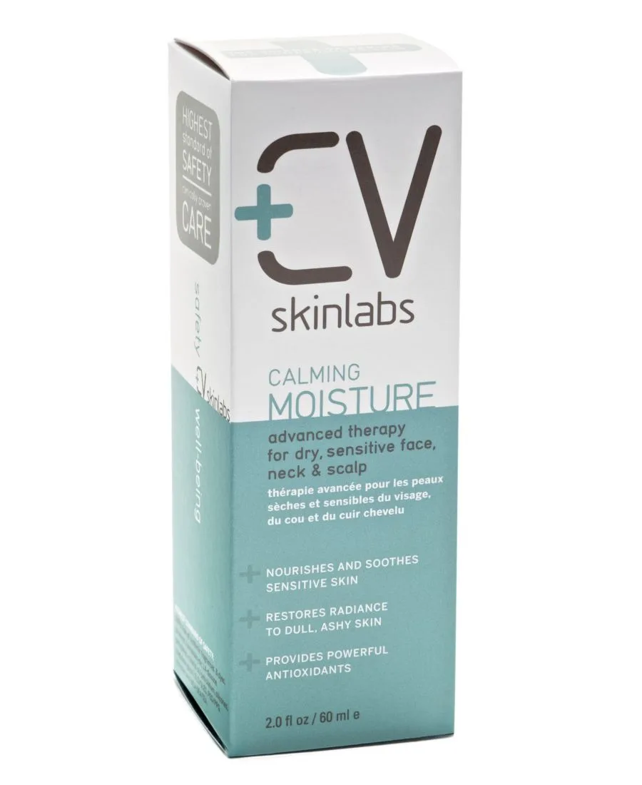 CV Skinlabs Успокаивающее увлажняющее средство для лица, шеи и кожи головы, а также для сухой, тусклой и чувствительной кожи — фото 2