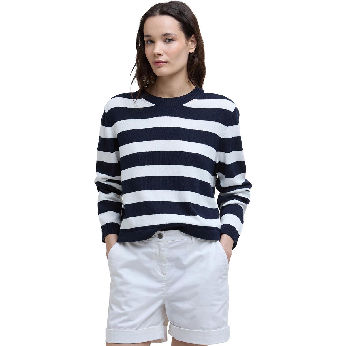 

Броня вязаный джемпер Barbour, синий