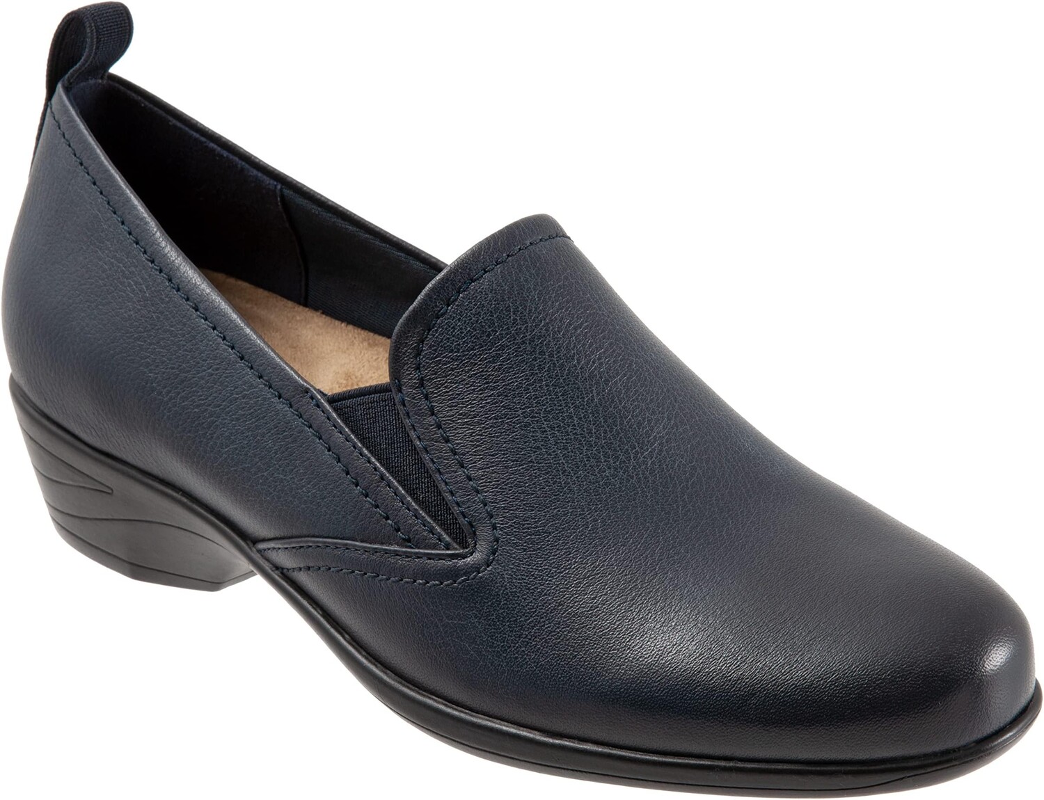 

Лоферы Trotters Reggie, цвет Navy Leather