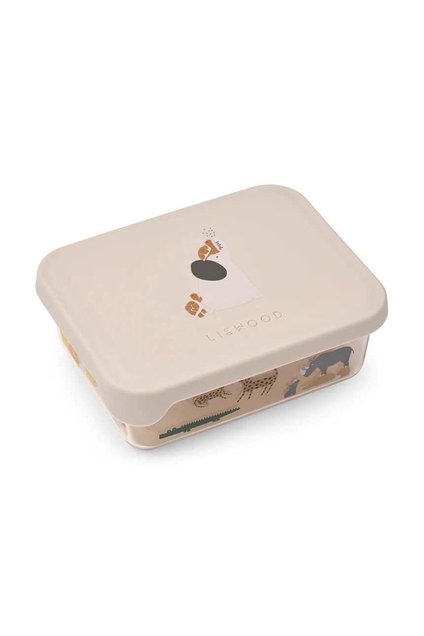 

Детский ланч-бокс Ako Tritan Snack Box Liewood, бежевый
