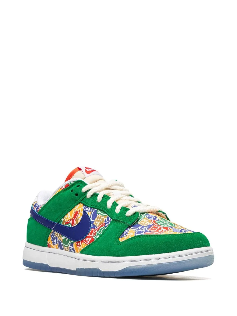 Кроссовки Dunk Low Foam Finger Nike, зеленый — фото 2
