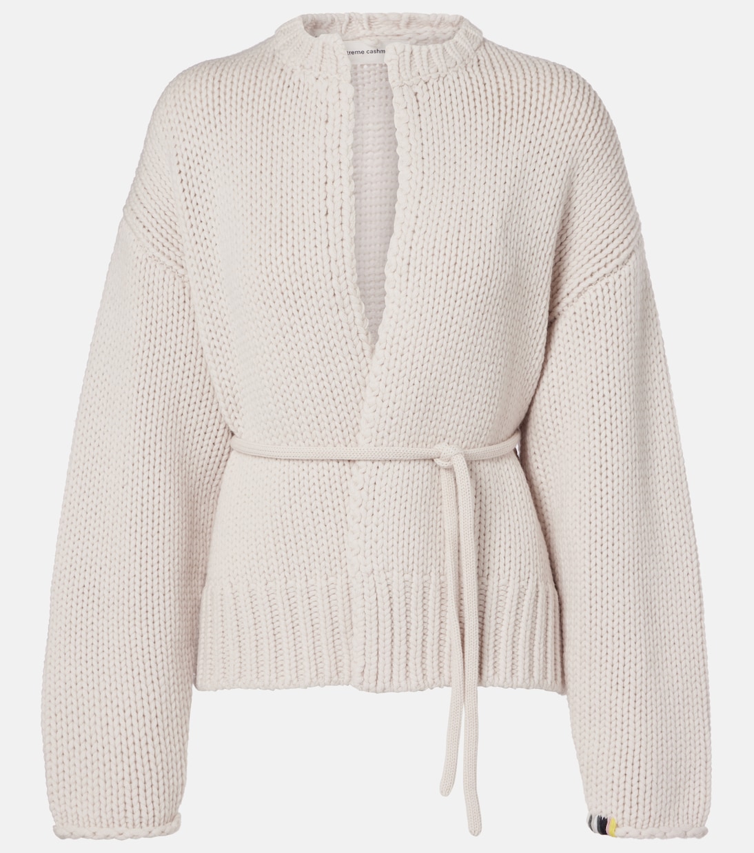 

Кашемировый кардиган-накидка Ginza Extreme Cashmere, Chalk