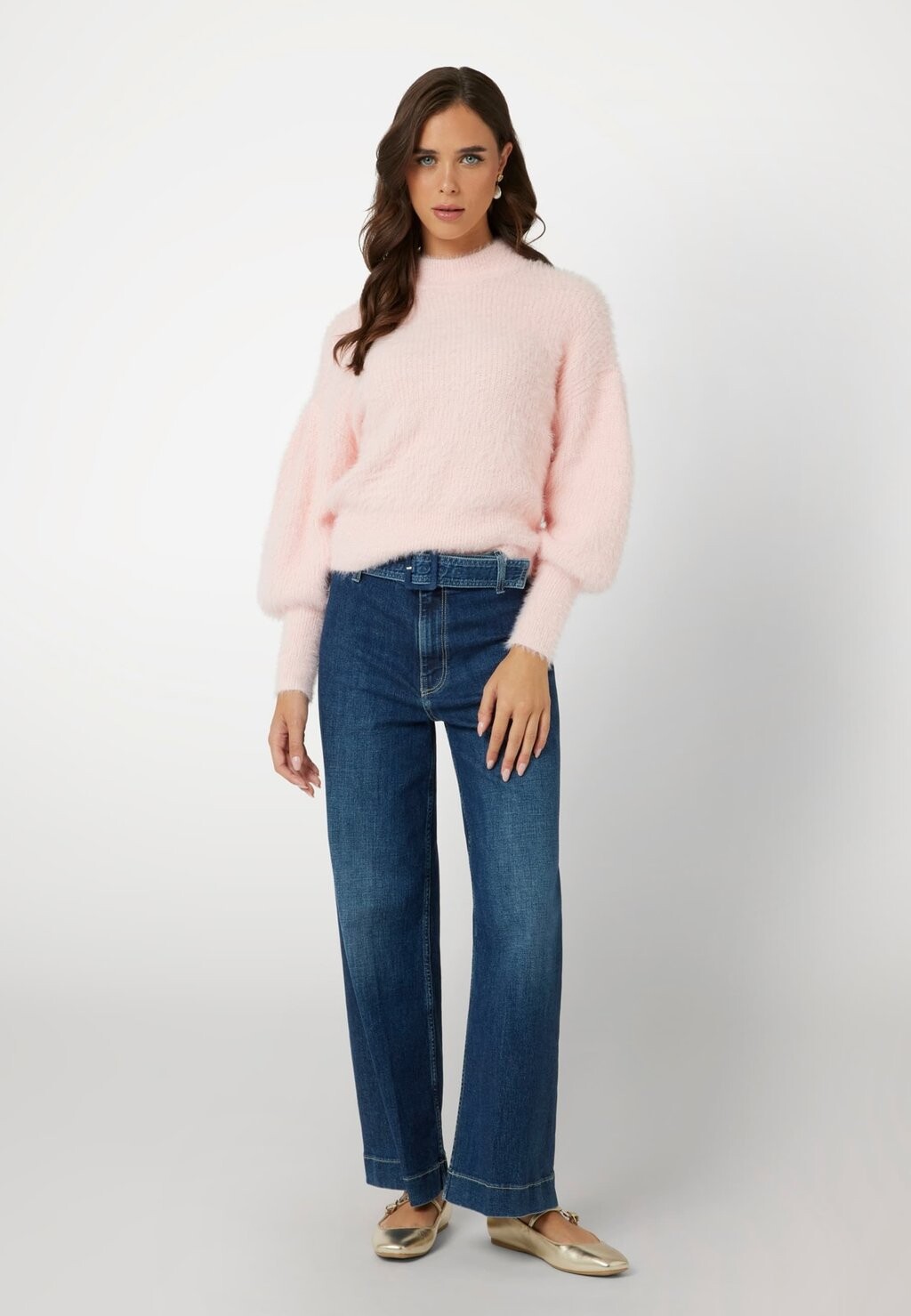 

Джемпер Guess Jeans, розовый