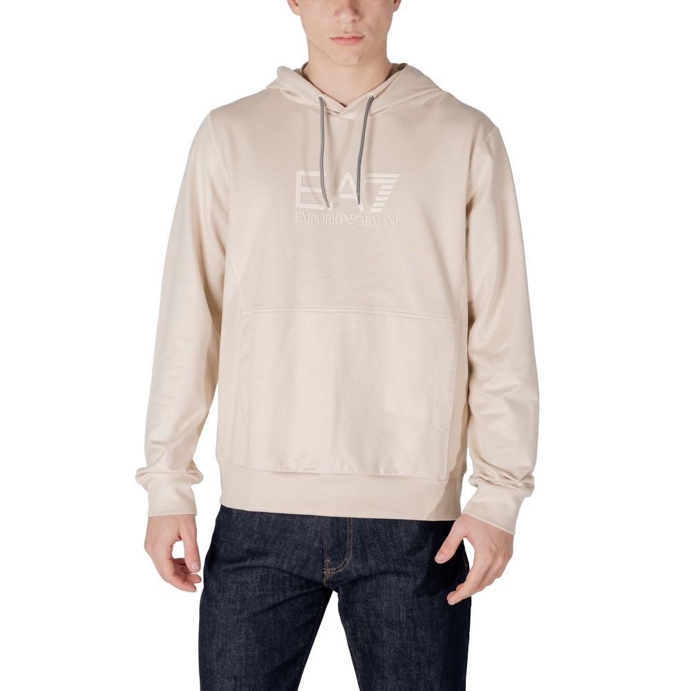 

Бежевый хлопковый свитер Armani Ea7 Emporio