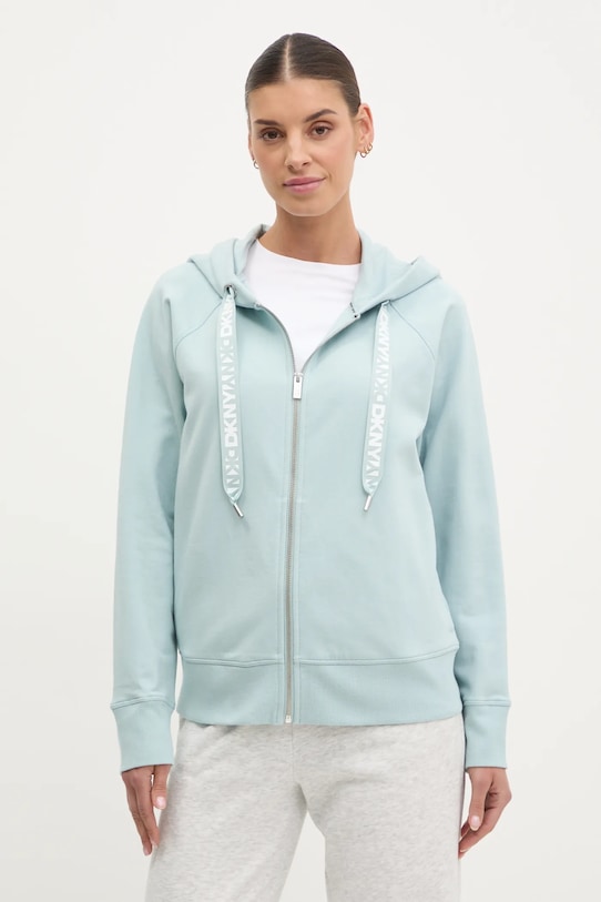 

Толстовка DKNY, бирюзовый