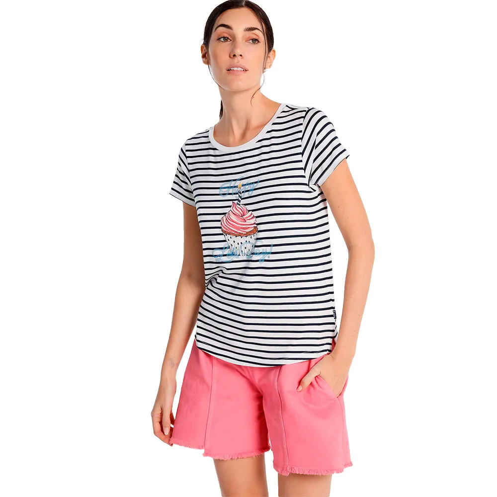 

Футболка Lois Jeans 6870, коричневый