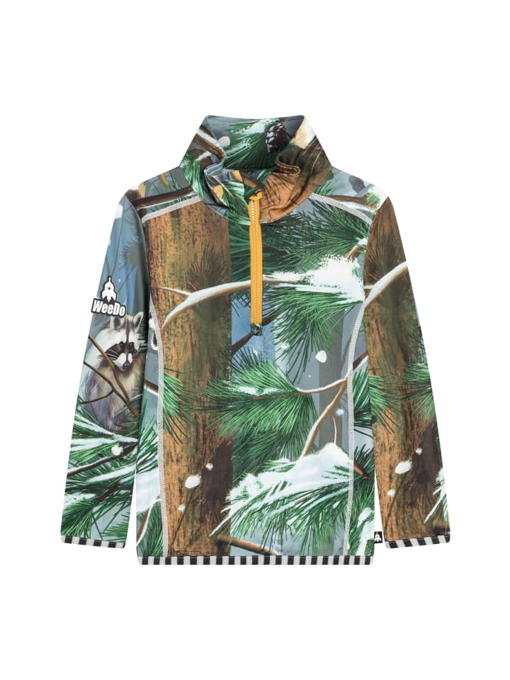 

WeeDo Функциональная рубашка WOODS Funderwear с принтом "лесной пейзаж"