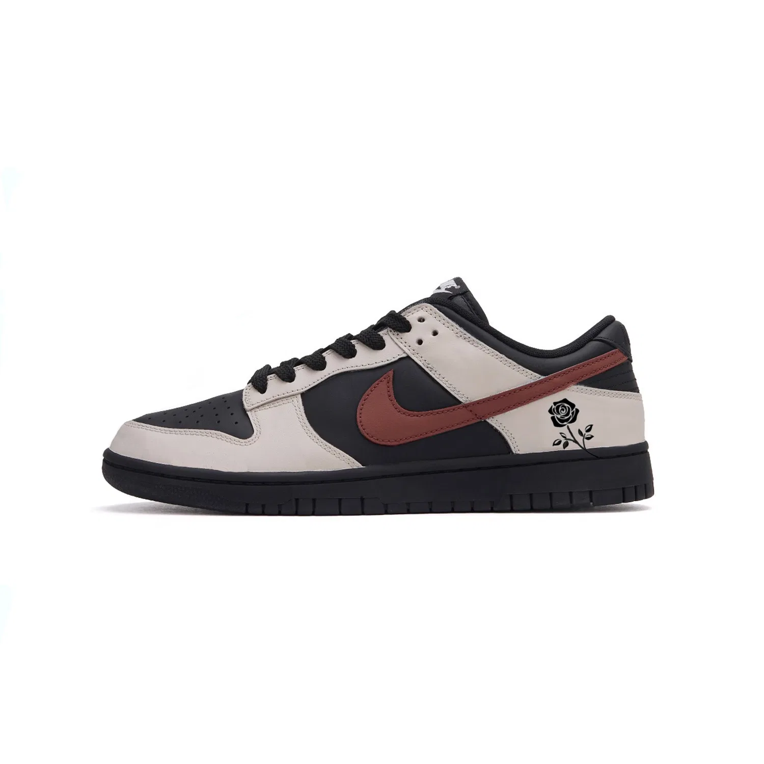 Кроссовки Nike Dunk Low Black Rose Monologue коричневые