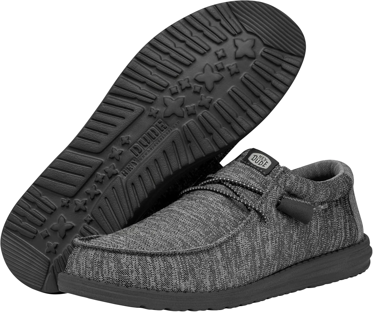 Кеды Hey Dude Wally Sport Knit | Мужские лоферы | Мужские слипоны | Комфортные и легкие HEYDUDE — фото 4