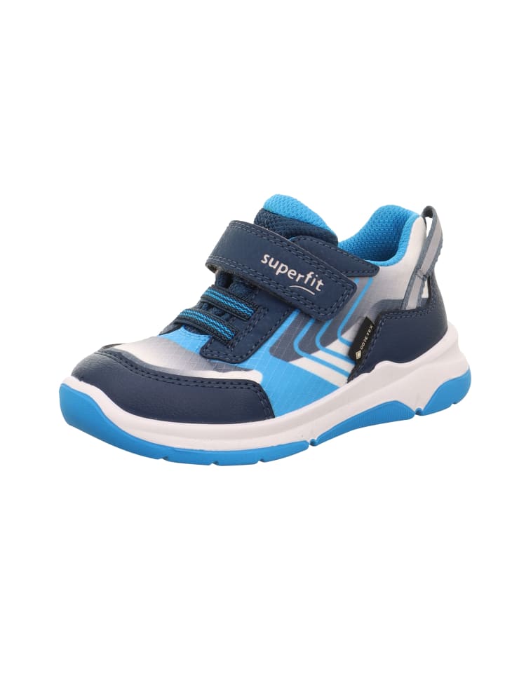 

Кроссовки на шнуровке superfit, цвет blau/türkis