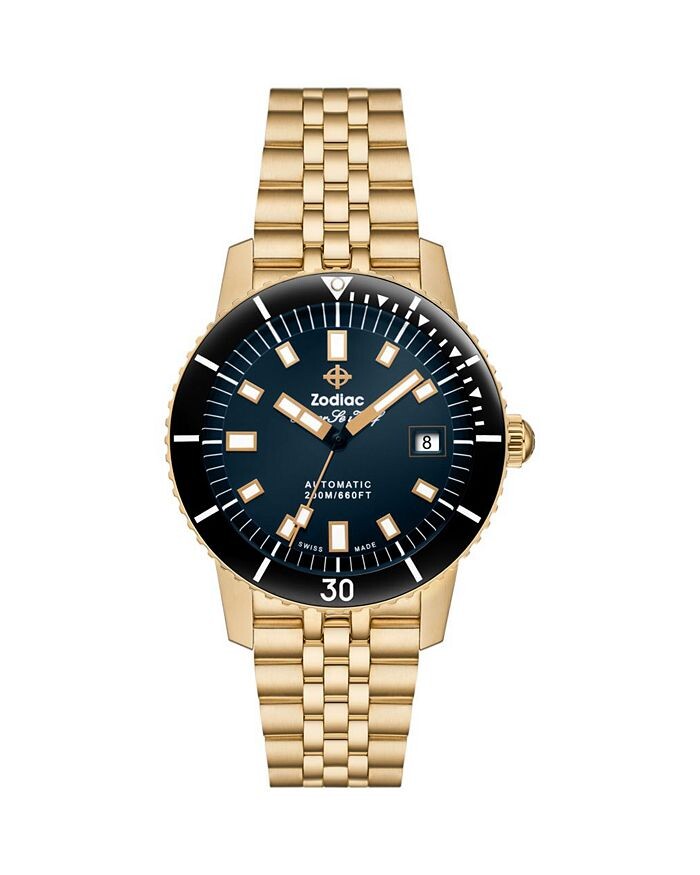 

Часы Zodiac Compression Diver II, 40 мм, синий