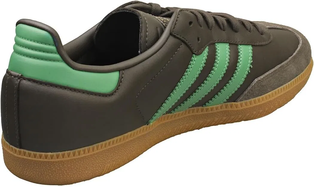 Мужские кроссовки Adidas Samba, Shadow Olive/Preloved Green/Gum — фото 2