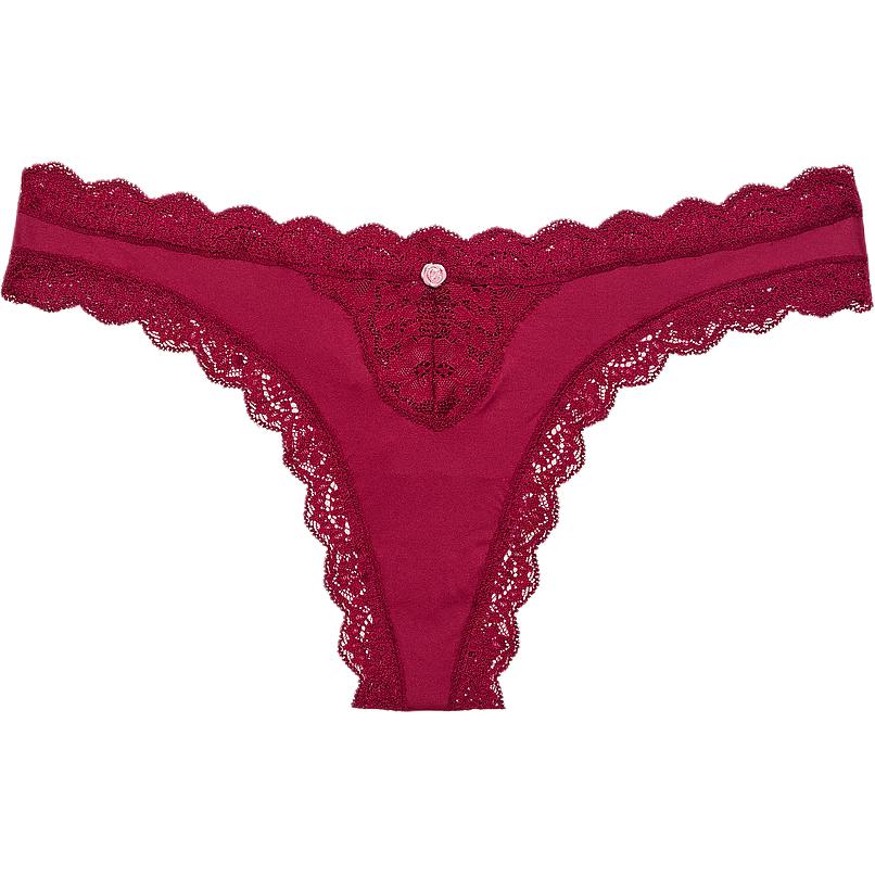 

Victoria's Secret Женские трусы 1 упаковка Бордовые