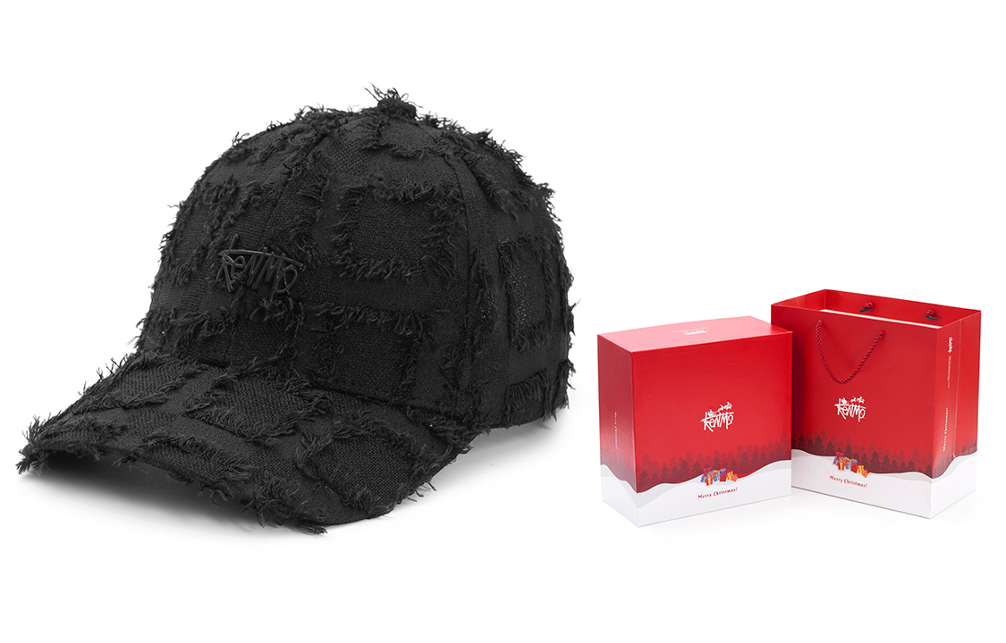 

KENMO Хлопковая бейсболка унисекс, Black (Christmas Holiday Box)