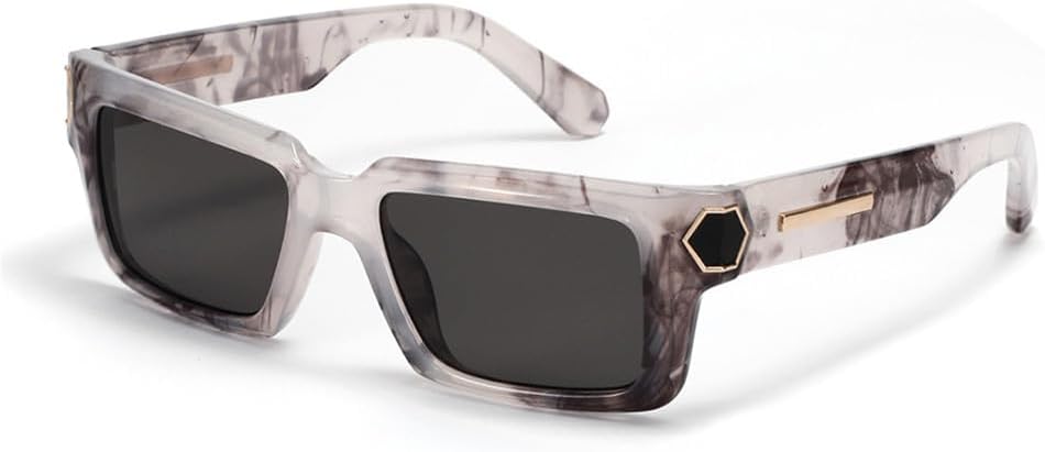 

Солнцезащитные очки в стиле ретро-панк 2027 года для женщин и мужчин, винтажные солнцезащитные очки с защитой от УФ-излучения UV400 для использования на открытом воздухе MTZJH, 6