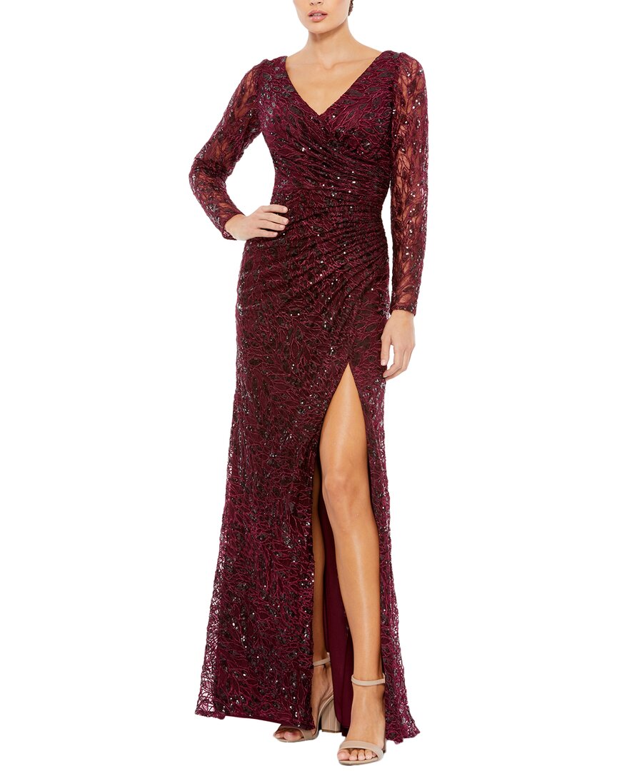 

Макси-платье Mac Duggal, красный