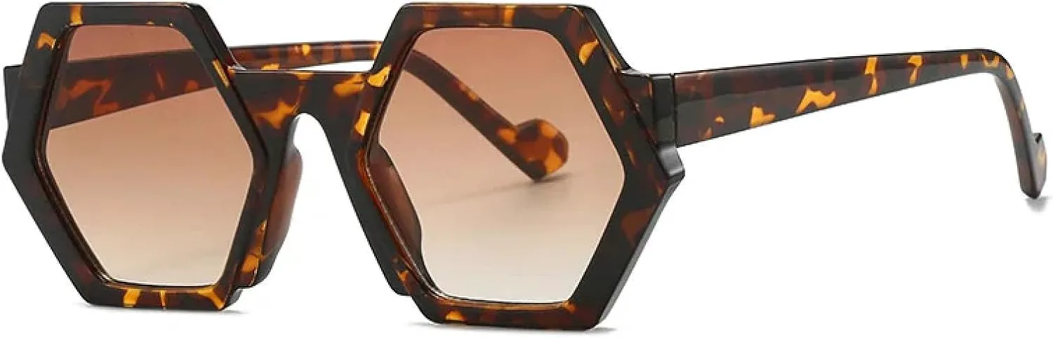 

Солнцезащитные очки с защитой от УФ-излучения UV400 | Легкая оправа | Для женщин и мужчин | Для занятий спортом на открытом воздухе и вождения DSVIGF, Leopard-brown