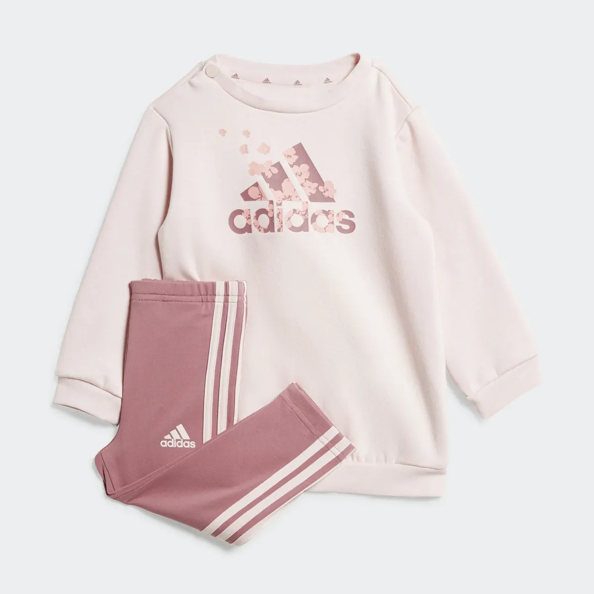 

Спортивный костюм Adidas Sportswear "IG FLWR LEG SET" (2 шт.), цвет Sandy Pink