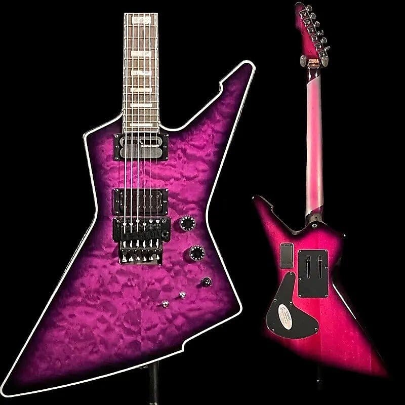 

Электрогитара Schecter E-1 FR S Special Edition Electric Guitar - Trans Purple Burst