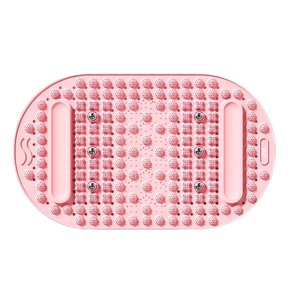 

Коврик для акупунктуры Solid Soft Vinyl Unisex 361°, розовый double zone soft silicone style[74*46cm]without fascia ball