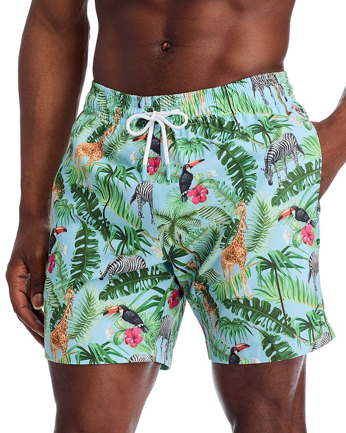 

СаноТропический принт "Сафари" плавки 6.5" Trunks Surf & Swim Co., мультиколор