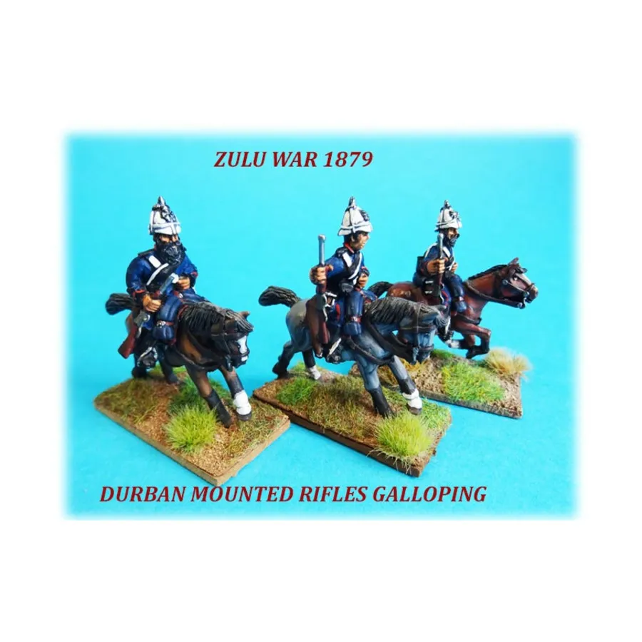 

Конные Дурбанские винтовки, Zulu War 1897 - Natal Natives (28mm)