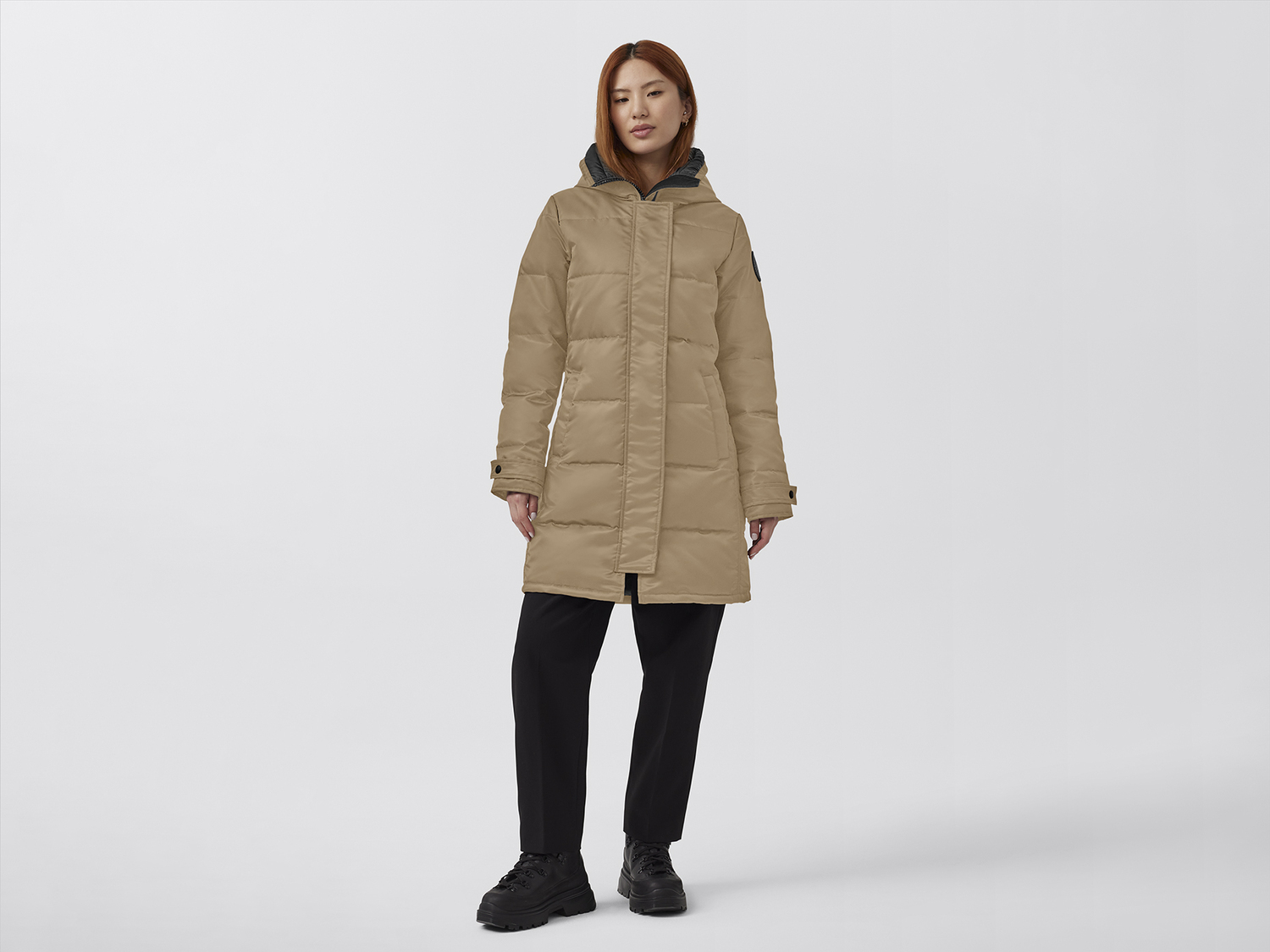 

Парка Canada Goose Shelburne Performance Satin, Desert Sand