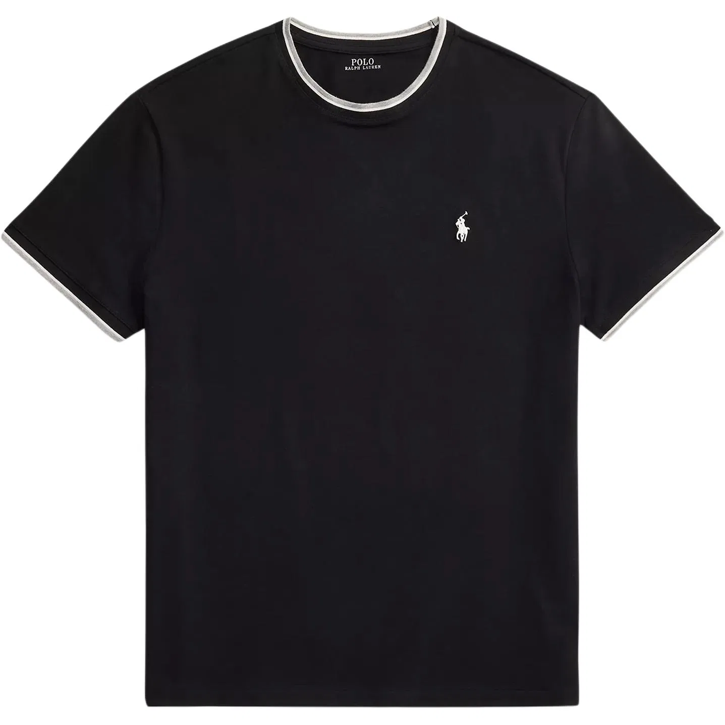 Футболка классическая Polo Ralph Lauren мужская черная