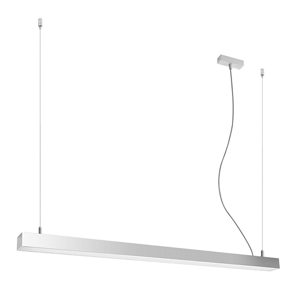 

Подвесной светильник PINNE 118 серый 1xLED 28Вт алюминий 150x6x118см Thoro Lighting Sollux Lighting