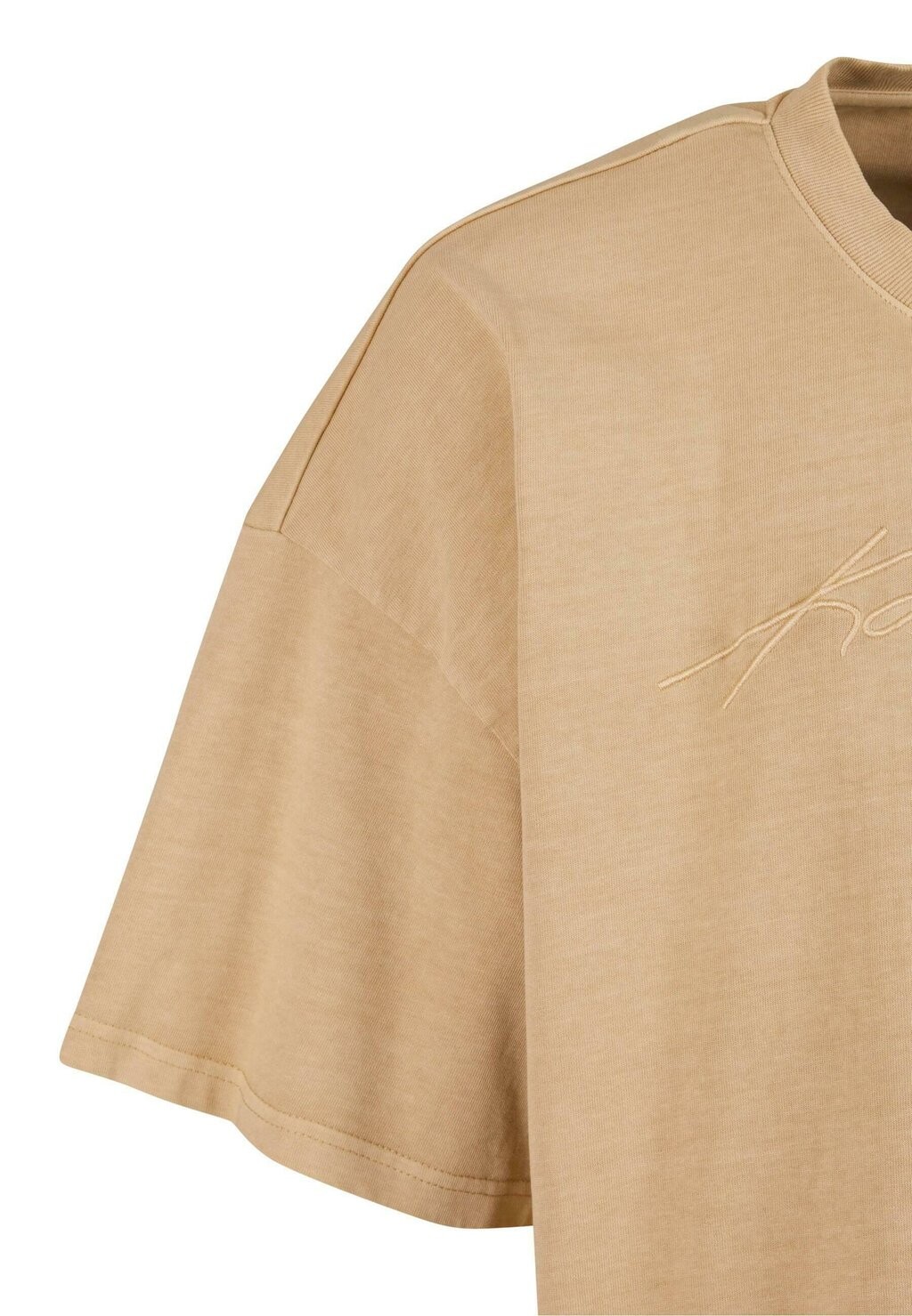 

Базовая футболка AUTOGRAPH HEAVY BOXY TEE Karl Kani, цвет Sand