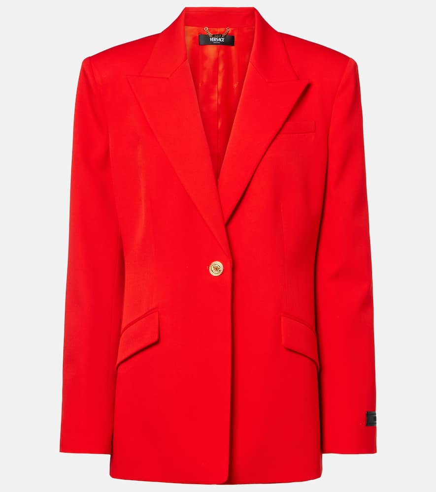 

Шерстяной блейзер Versace, Scarlet