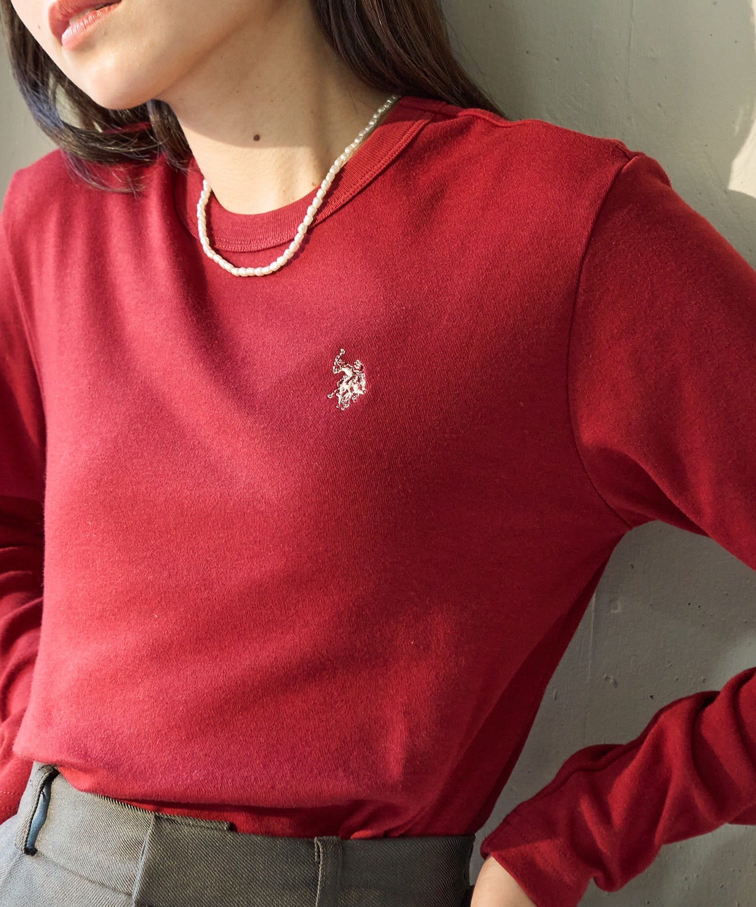 Футболка с длинным рукавом US POLO ASSN./Smooth U.S. Polo Assn., BGD