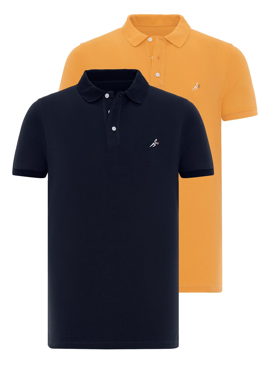 

Рубашка Moxx Paris Yamal, цвет marine blue/Light orange