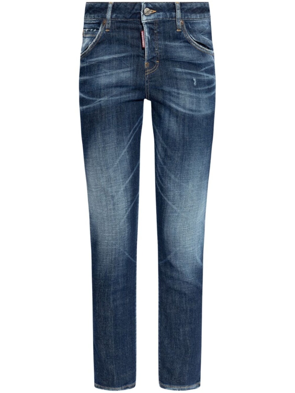 

Dsquared2 dSQUARED2 Зауженные джинсы из хлопка 70-х годов, синий
