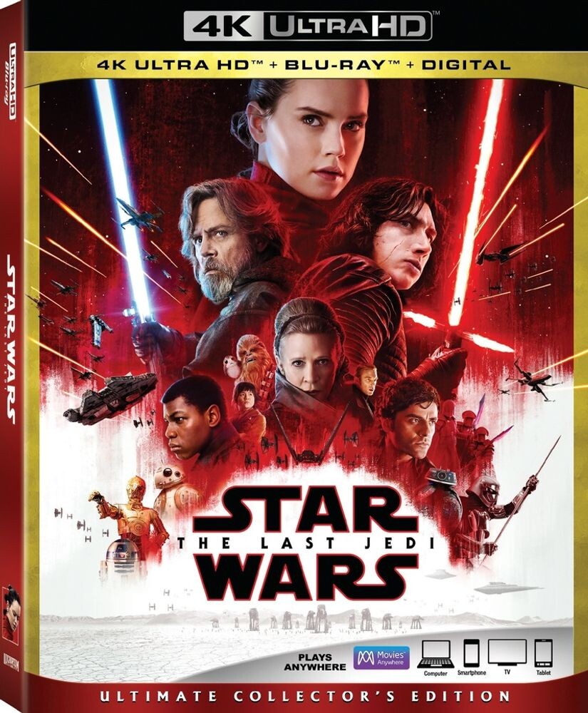 

Диск 4K Ultra HD Star Wars: The Last Jedi [2017]