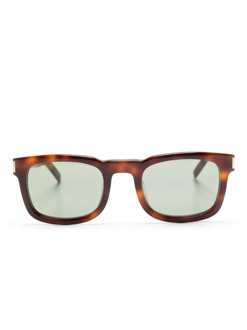 

Солнцезащитные очки SL 581 в квадратной оправе Saint Laurent Eyewear, коричневый