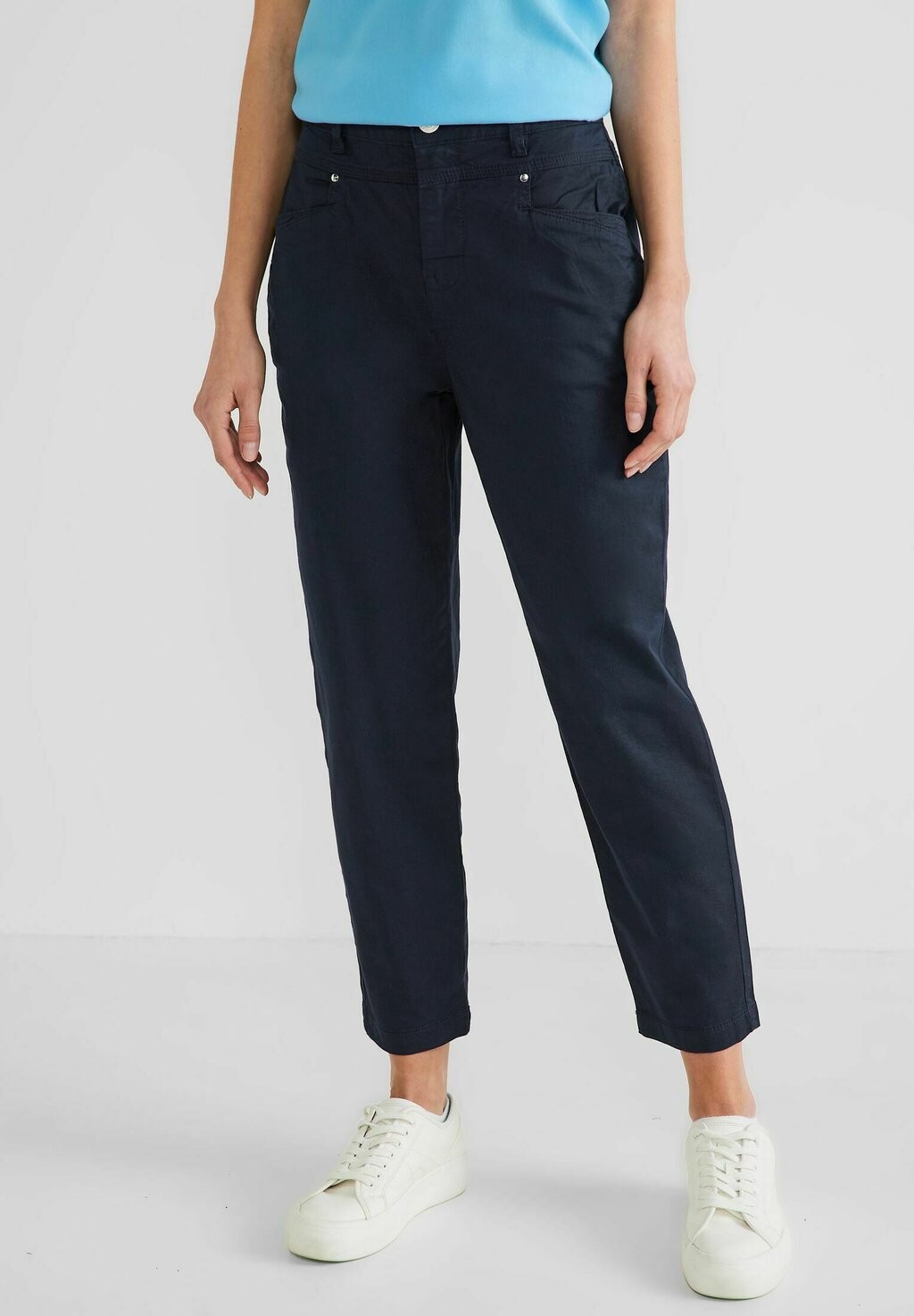 

Брюки PAPERTOUCH CASUAL FIT Street One, цвет blau