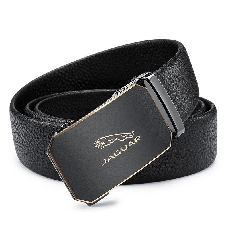

JAGUAR Кожаный ремень мужской, Gold