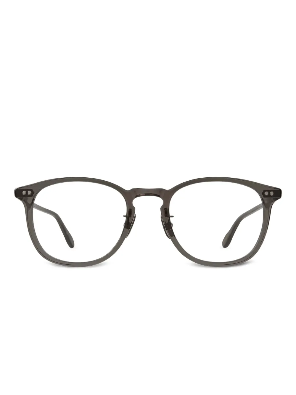 

Очки Kinney в круглой оправе Garrett Leight, черный