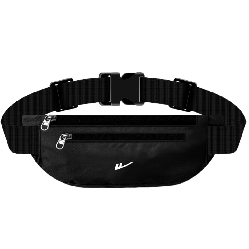 

Воин Нейлоновый поясной рюкзак обычный унисекс черный/фиолетовый, черный [Спортивный стиль]
