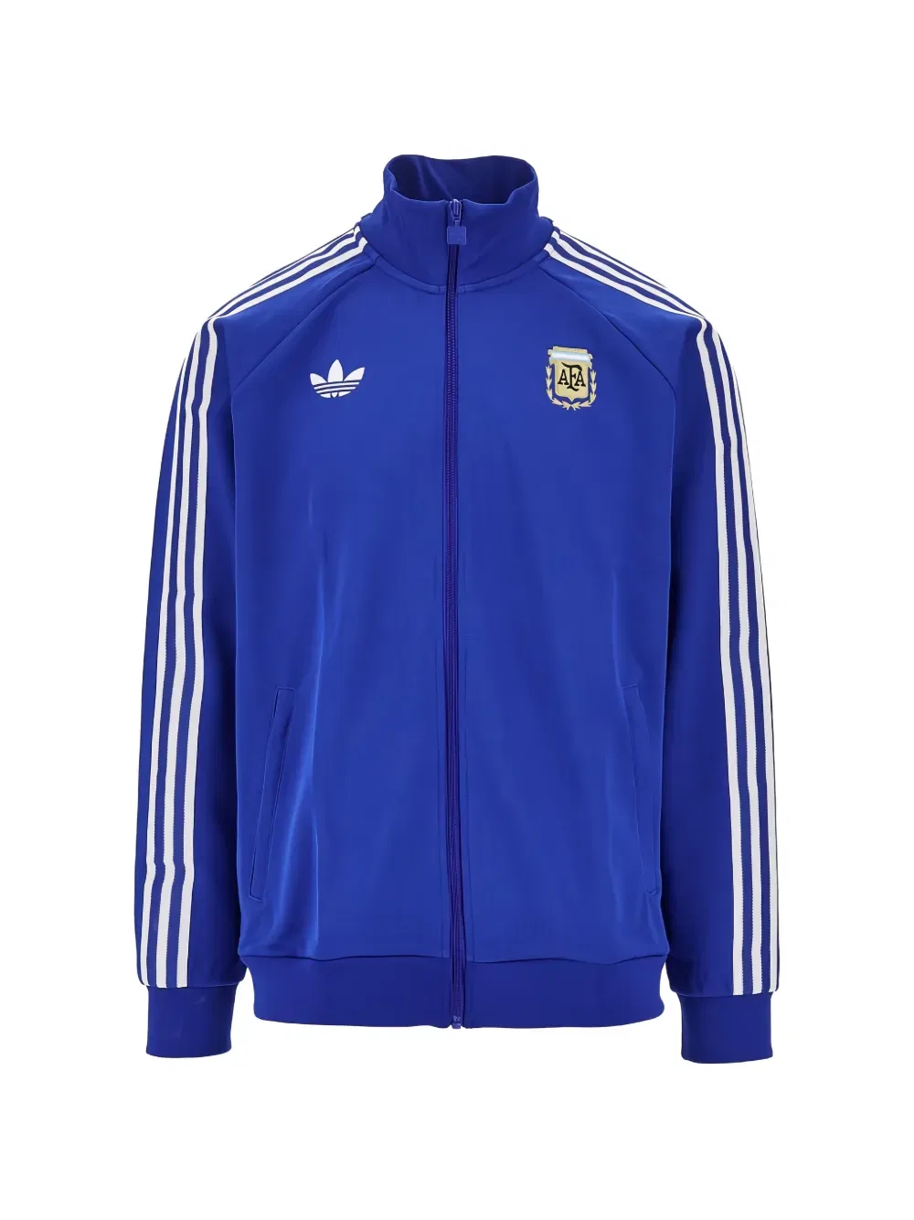 Оригинальная толстовка Argentina с боковой полосой и застежкой-молнией Adidas, синий