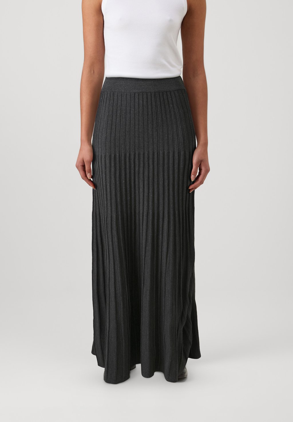 

Юбка макси ONLTESS LONG SKIRT ONLY Tall, крапчатый темно-серый