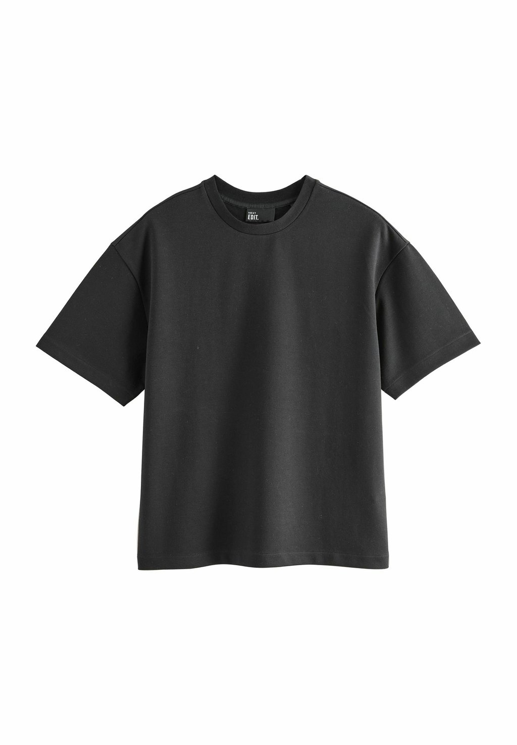 

Базовая футболка REGULAR FIT - EDIT POLY CROP Next, черный