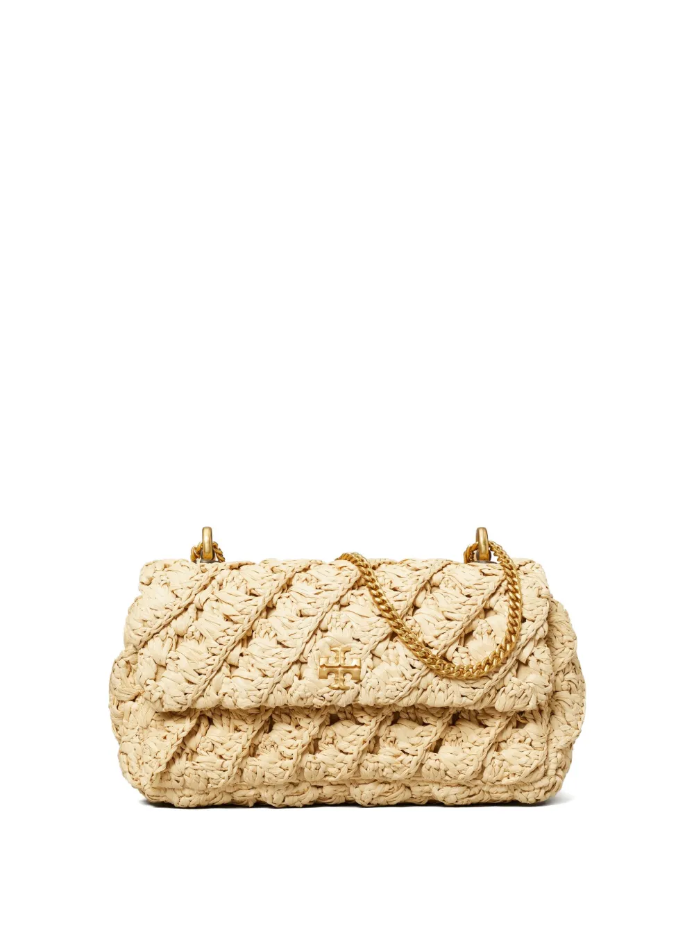 

Плетеная сумка на плечо Kira Tory Burch, нейтральный